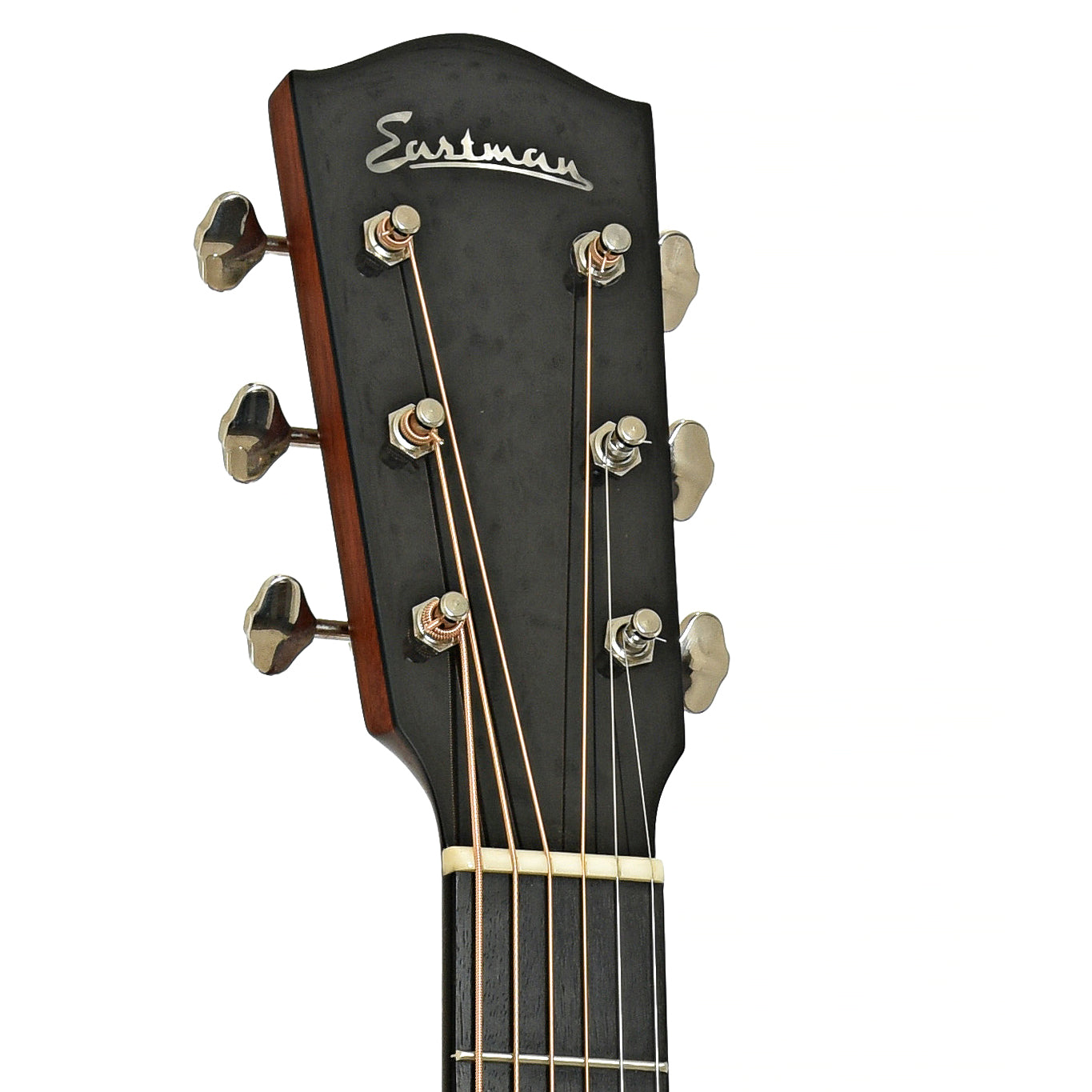 Headstock of Eastman E10 SS Acoustic Guitar
