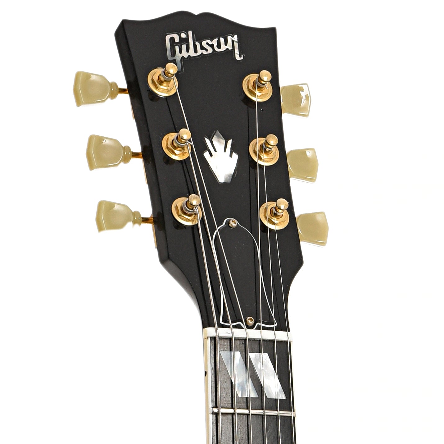 Front headstock of Gibson L-4 CES Hollowbody 
