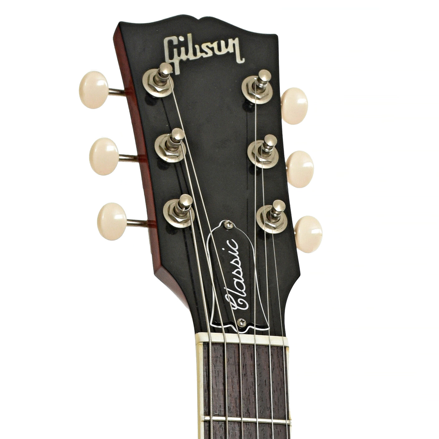 Headstock of Gibson SG Classic Electric Guitar