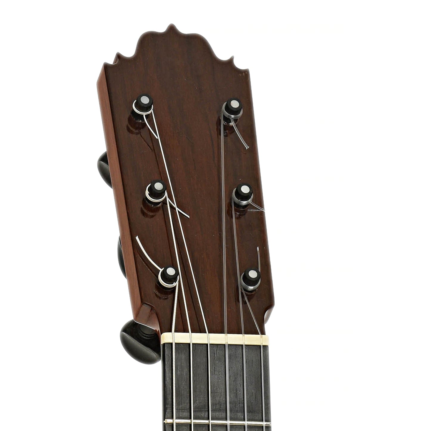 Headstock of Jose Oribe Flamenco Guitar 