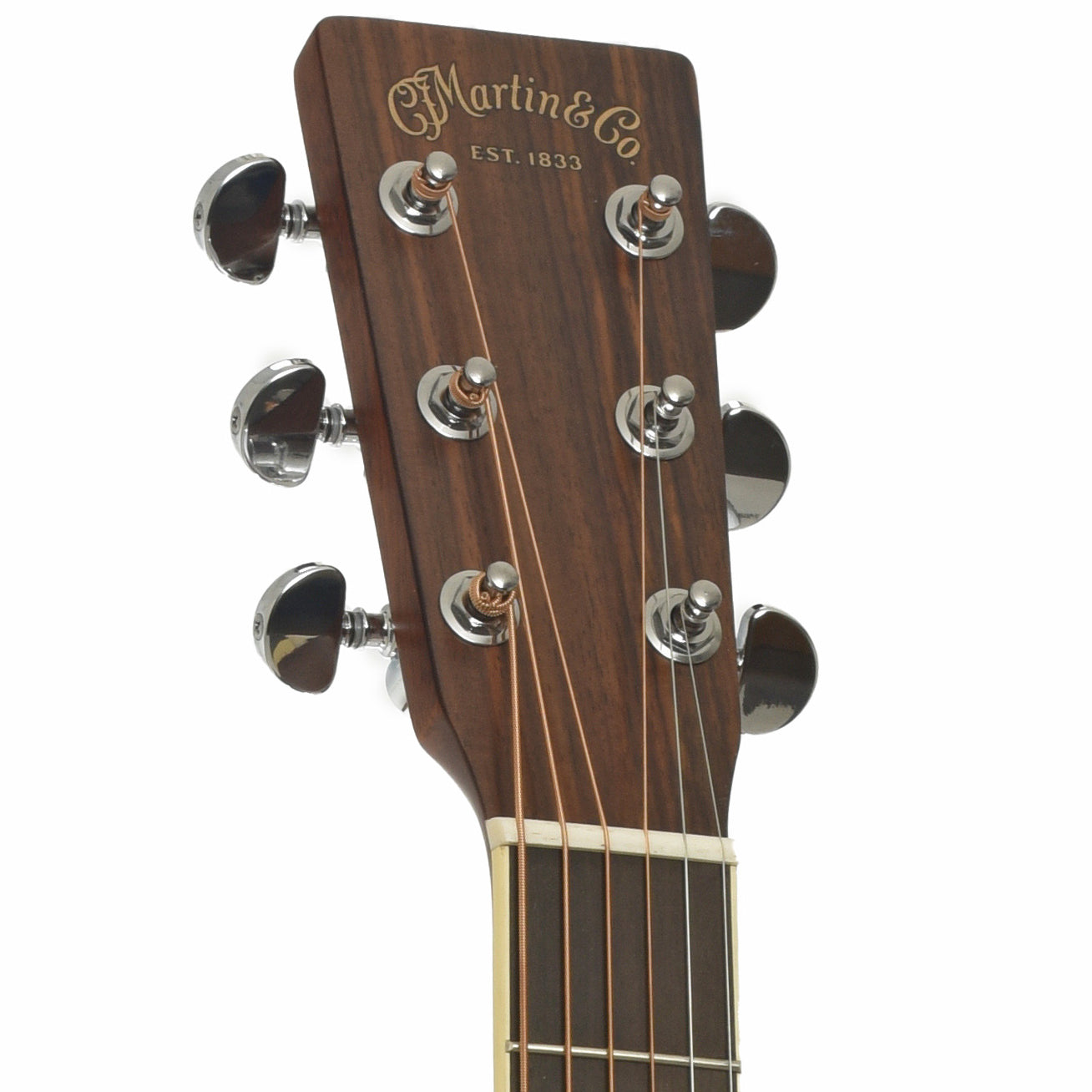 Headstock of Martin HD-35 Guitar