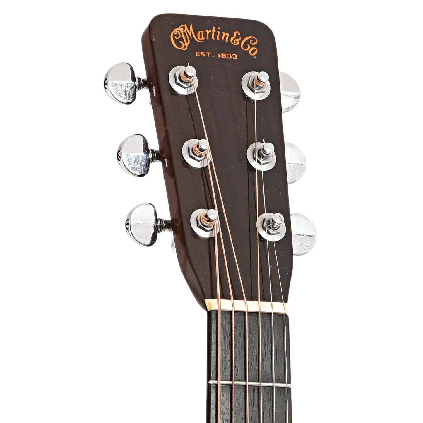 Front headstock of Martin D-28 Acoustic Guitar (1963)