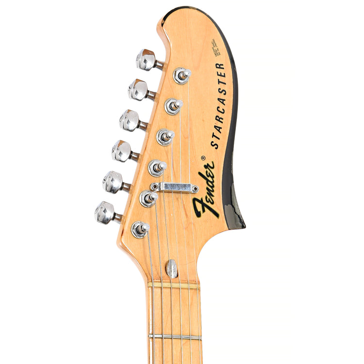 Front headstock of Fender Starcaster