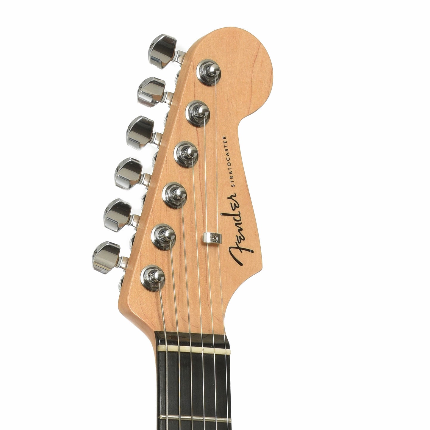 Headstokc of Fender American Elite Stratocaster Electric Guitar