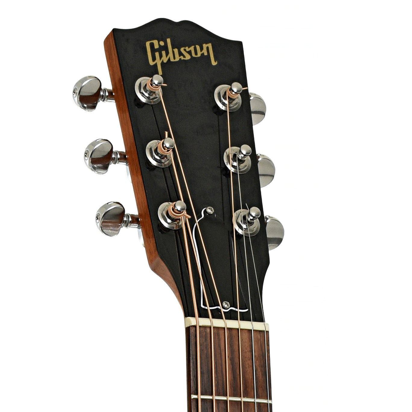 Headstock of Gibson L-00 Studio Rosewood Acoustic Guitar