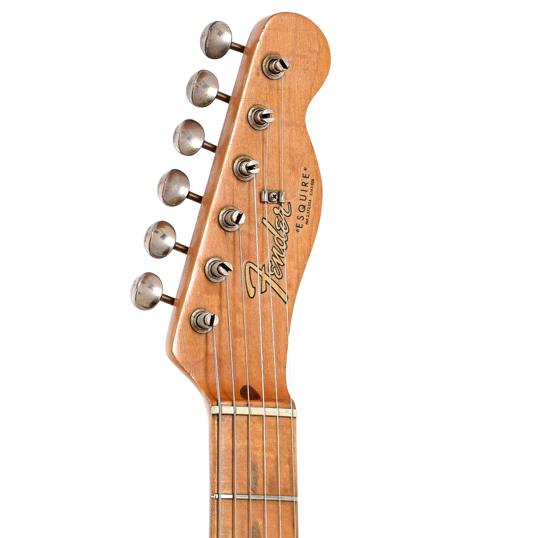 Front headstock of Fender Esquire Electric Guitar (1954)
