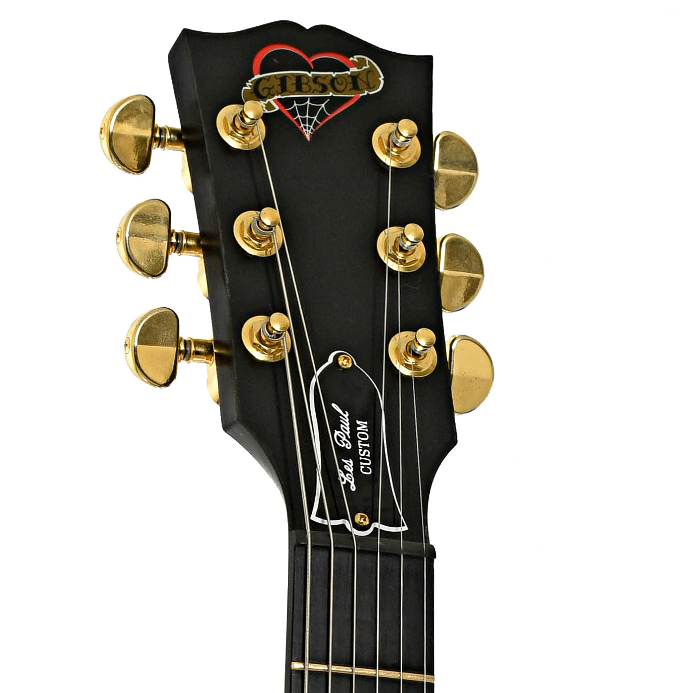Headstock of Gibson Les Paul Menace Electric Guitar 
