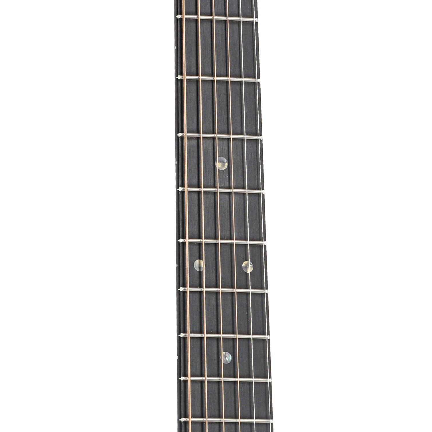 Fretboard of Martin GPC-X1E Black Acoustic Guitar