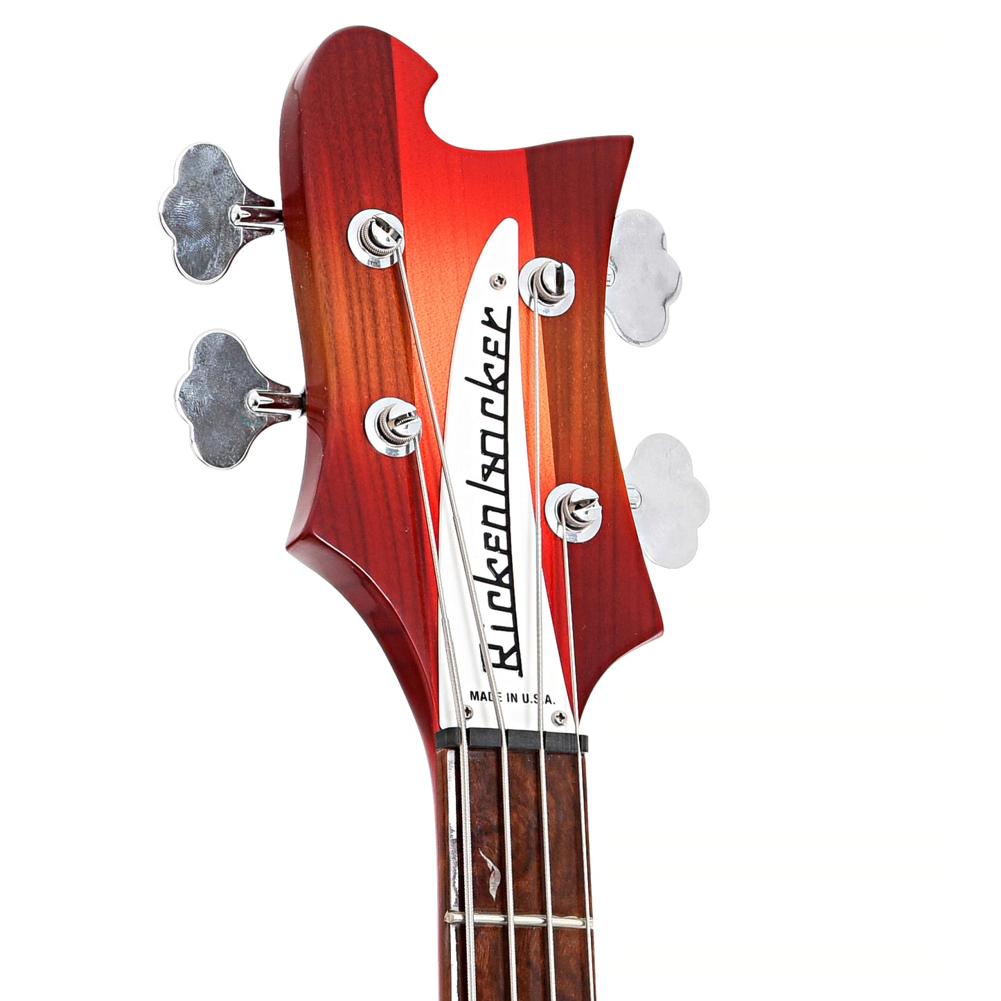 Front headstock of Rickenbacker 4003 Electric Bass (2017)