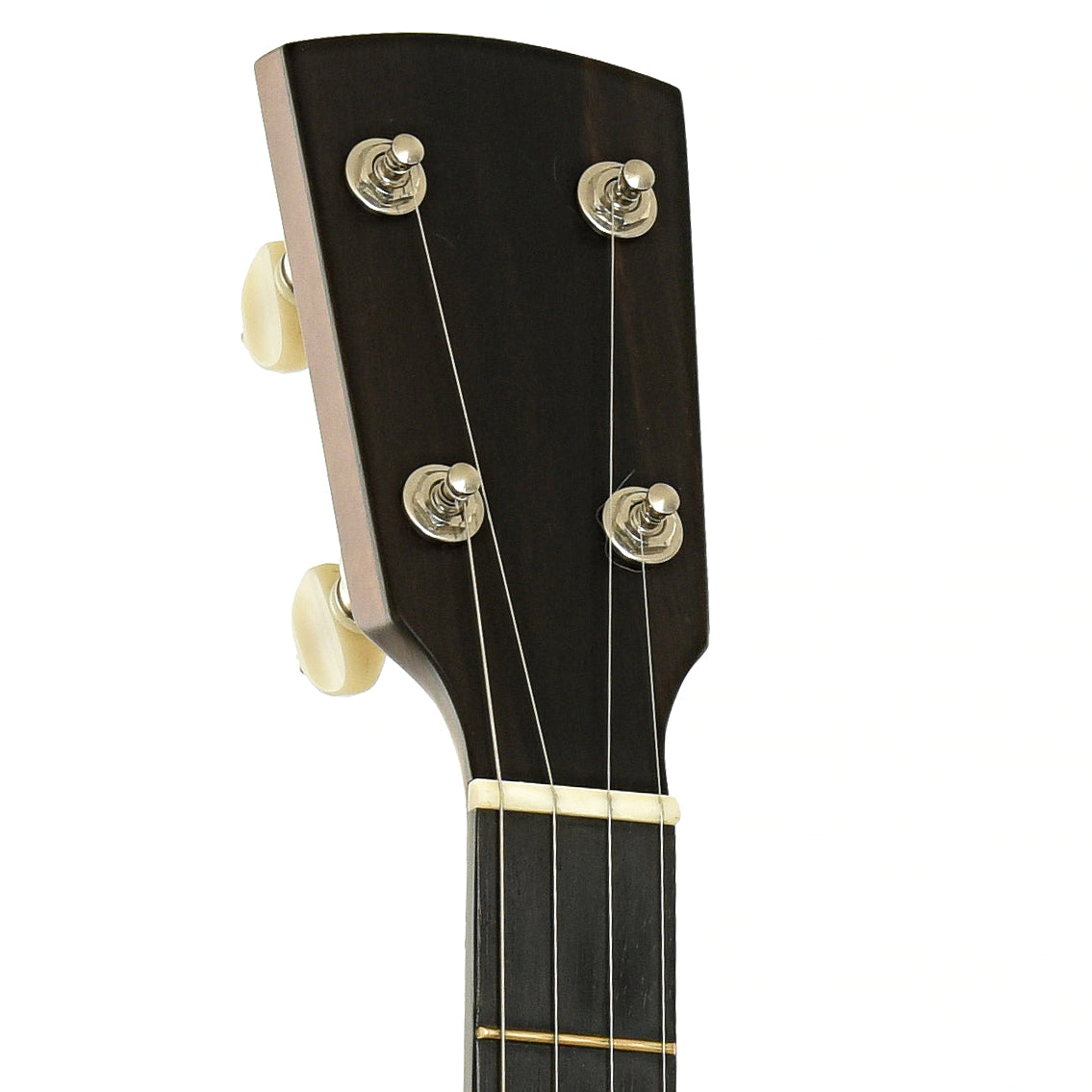 Headstock of Rickard Dobson 12" Custom Open Back Banjo