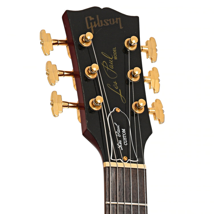 Front headstock of Gibson Les Paul DC Studio