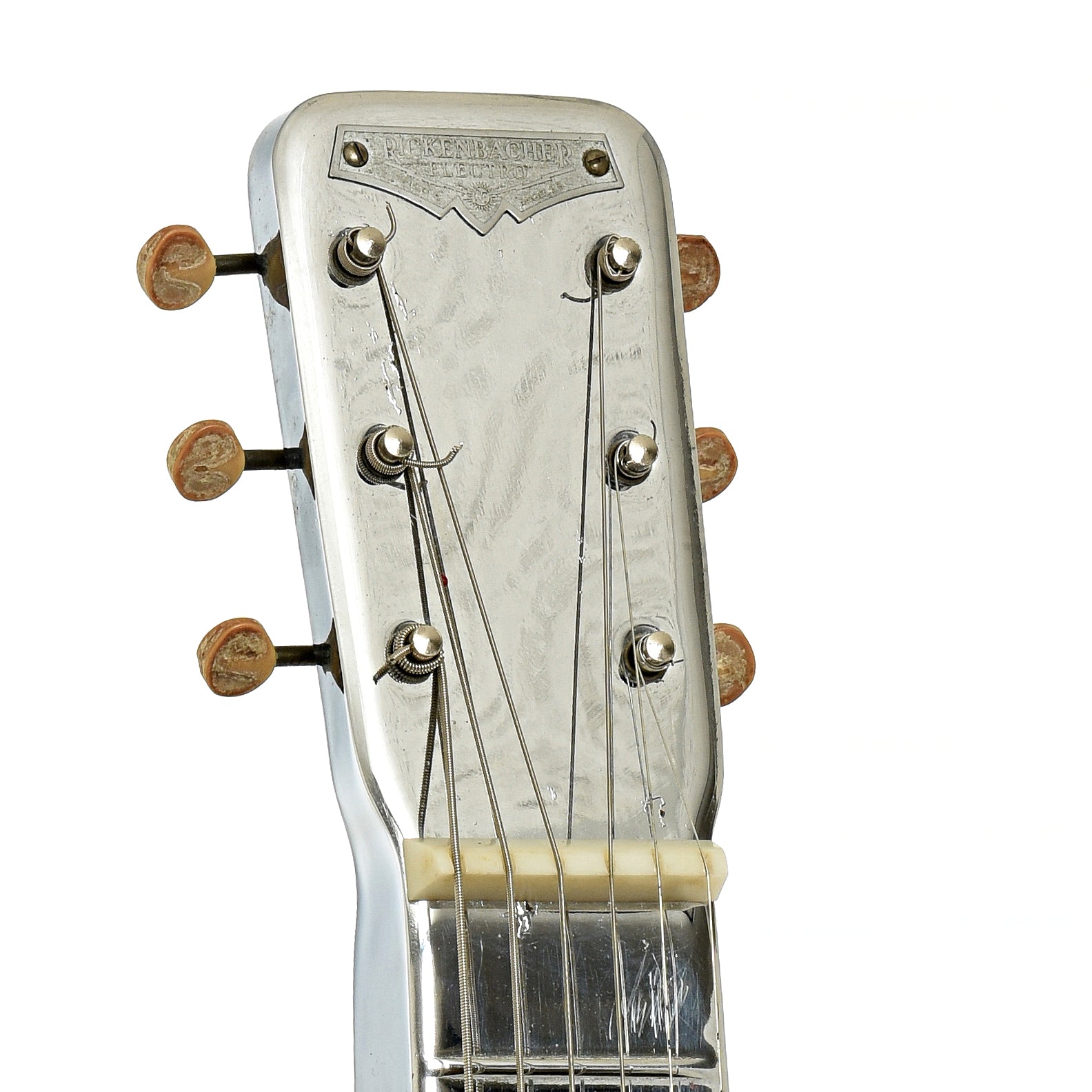 Headstock fo Rickenbacker Silver Hawaiian Lap Steel