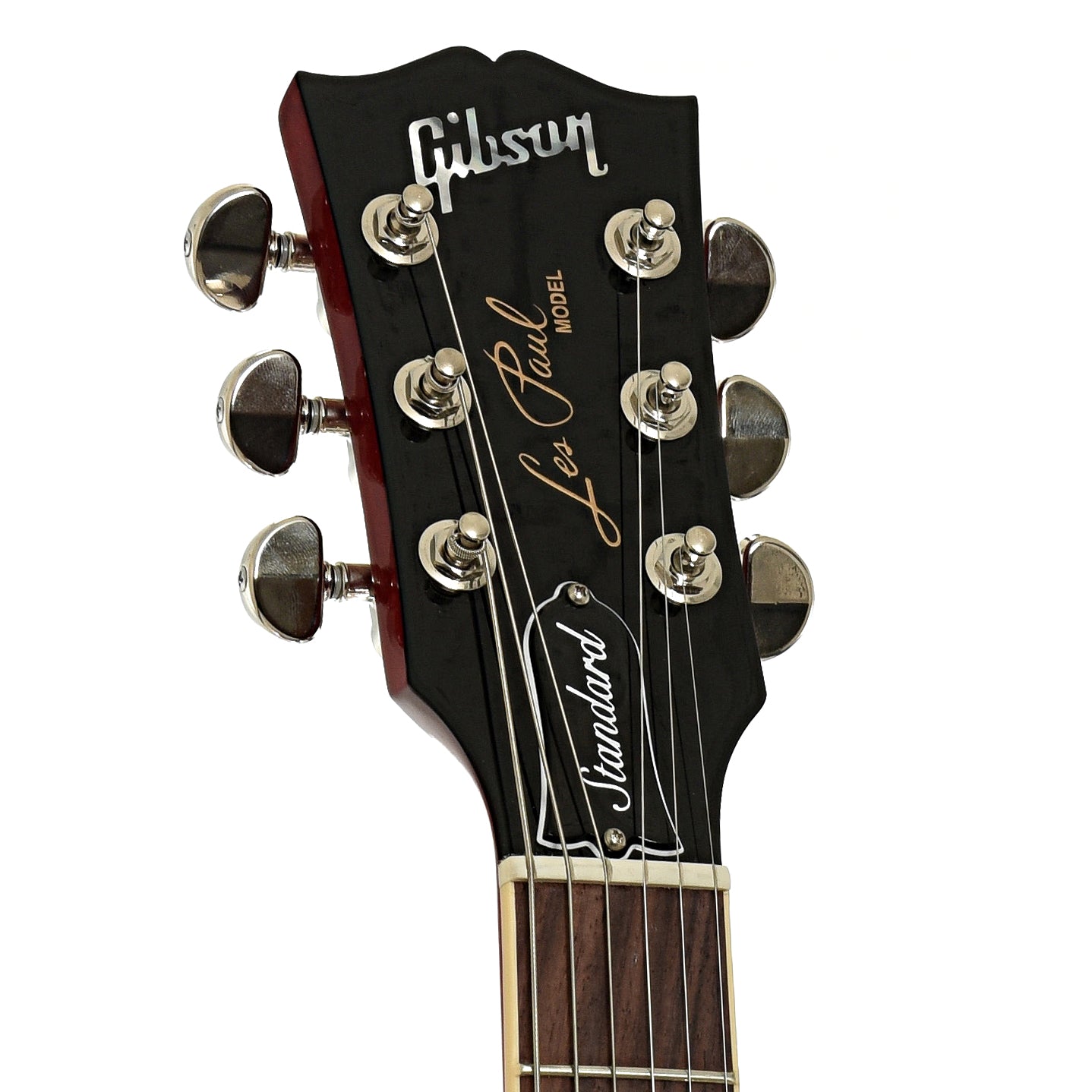 Headstock of Gibson Les Paul Standard Electric Guitar 