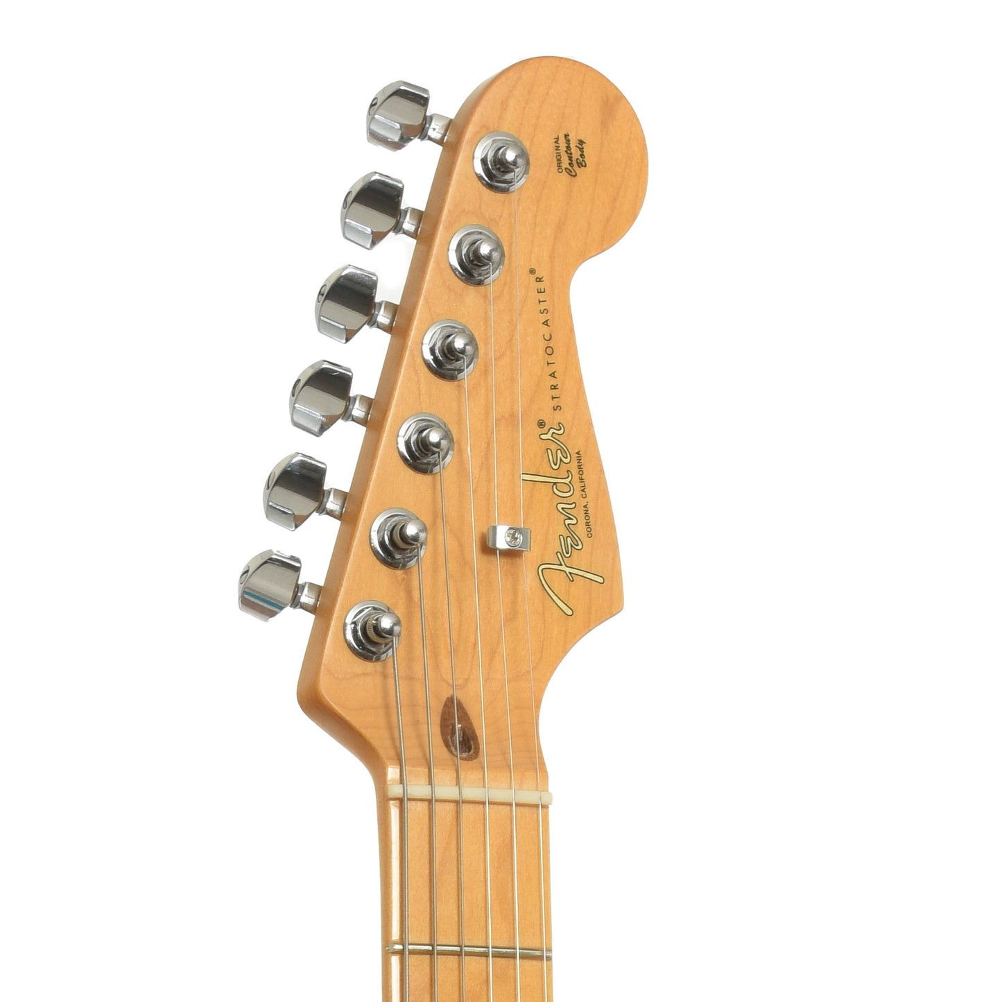Headstock of Fender American Professional II Stratocaster Electric Guitar