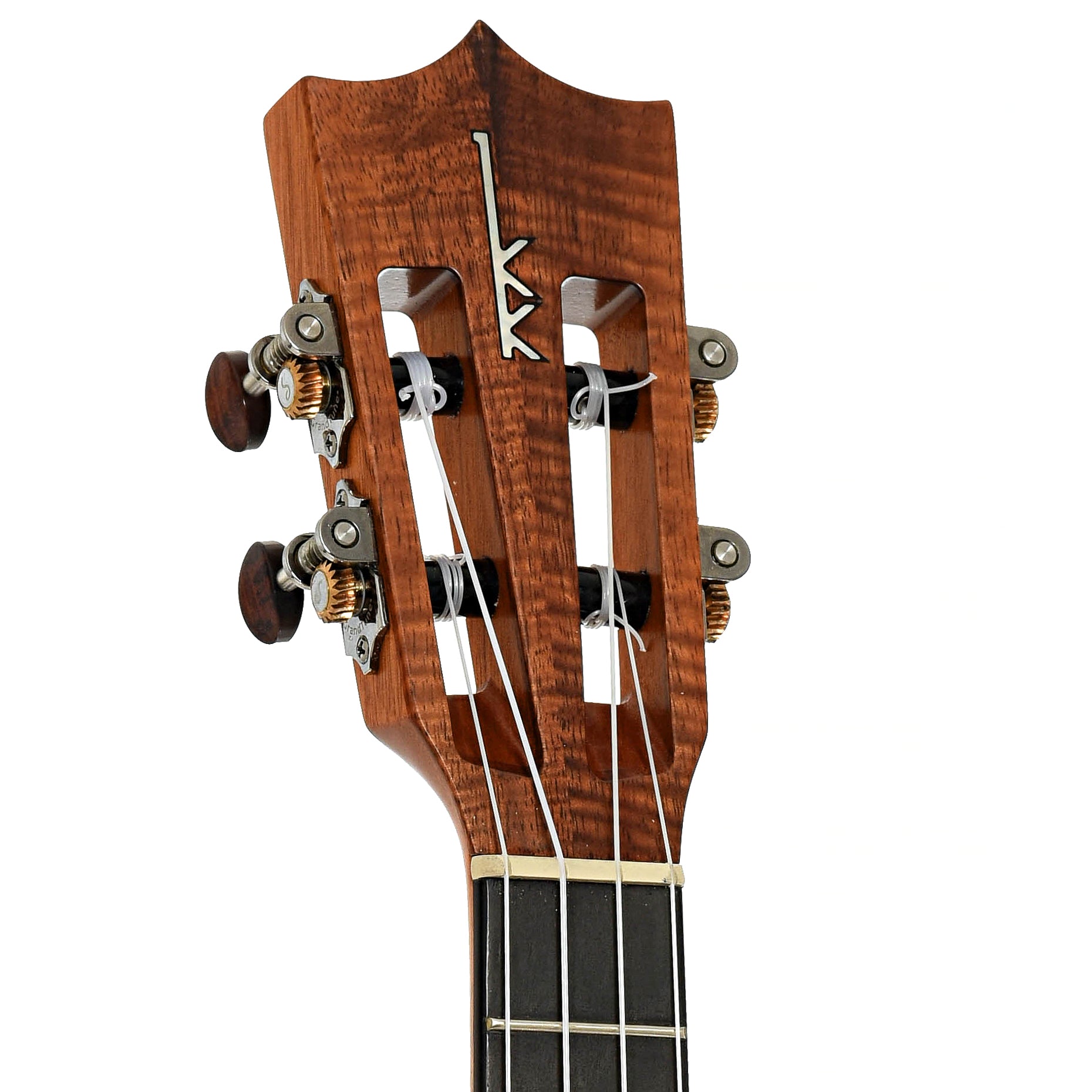 Headstock of Kamaka HF-3 DI Deluxe Tenor Ukulele