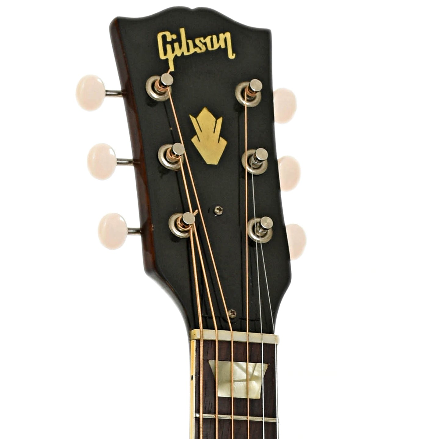 Headstock of Gibson CF-100 Acoustic Guitar