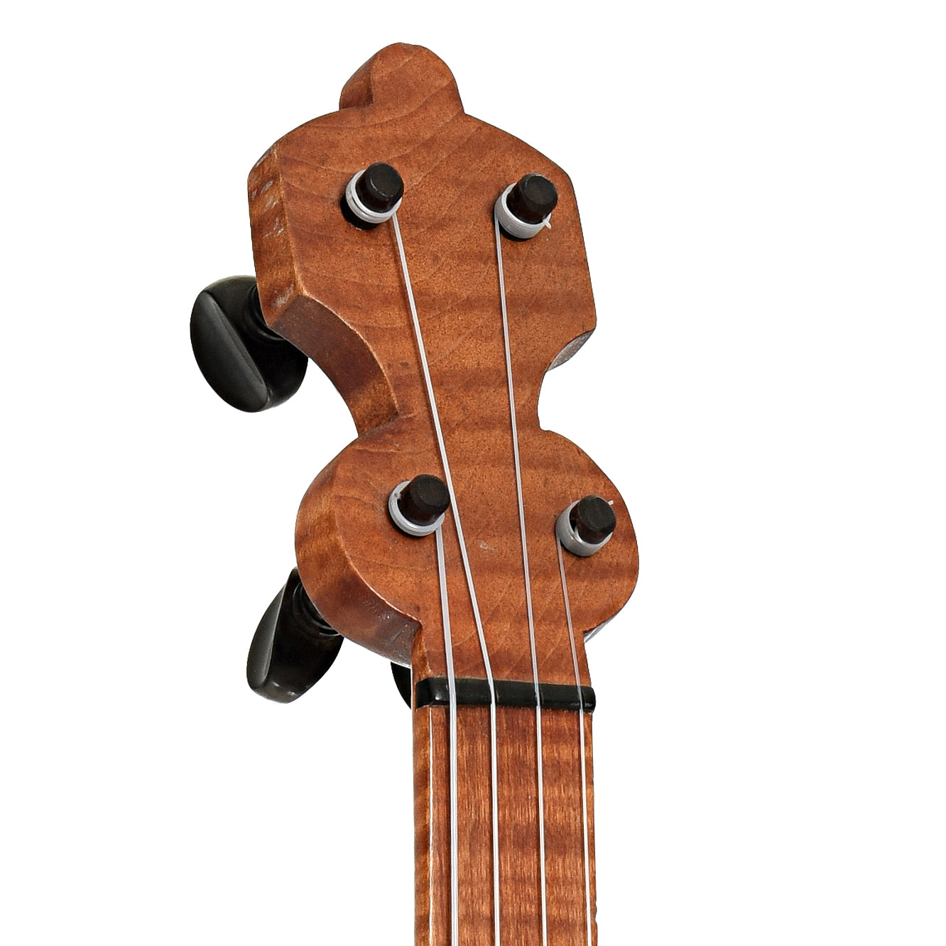 Headstock of Bob Flesher Andersonville Minstrel Banjo 