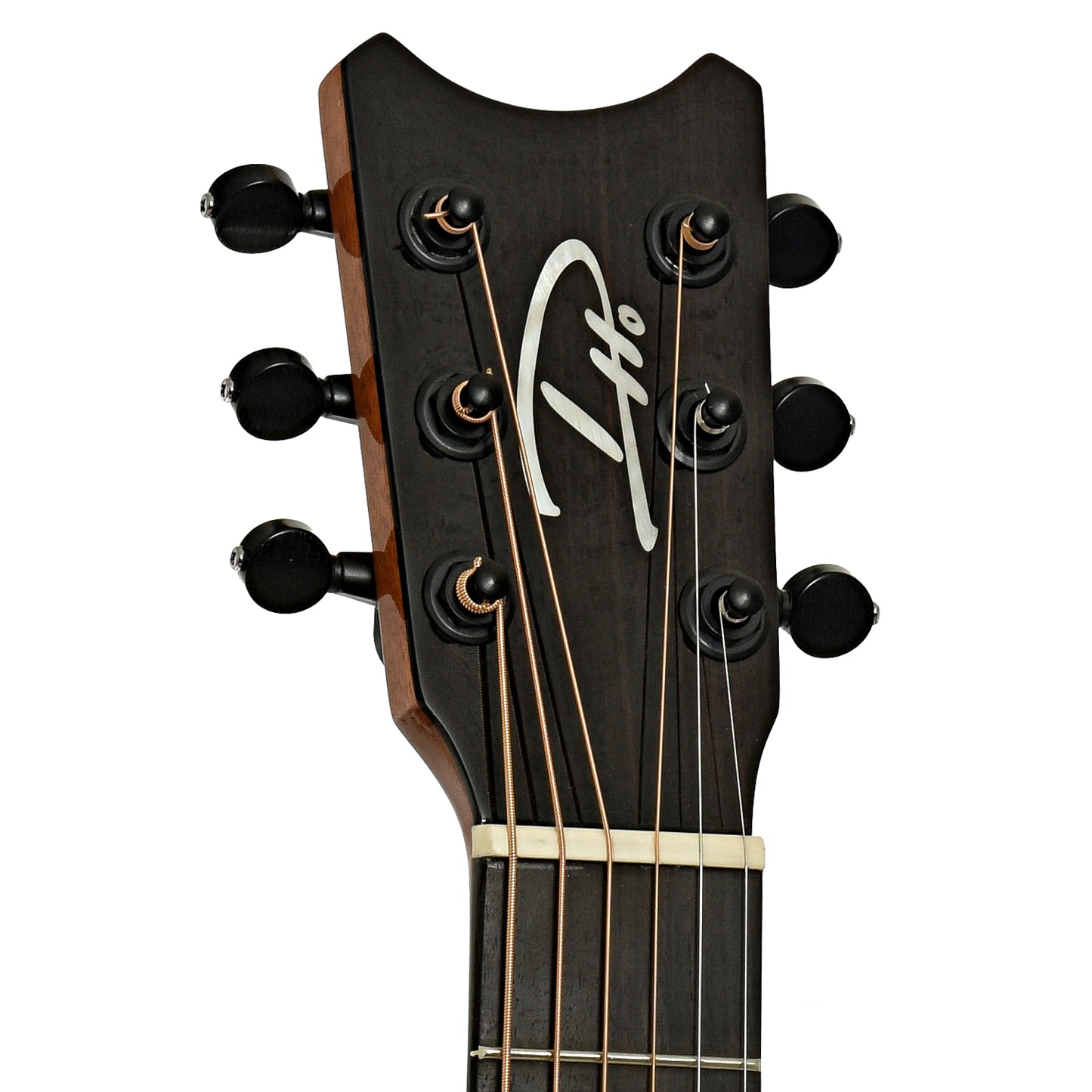 Headstock of Romero Daniel Ho DH6S-SM Guitar