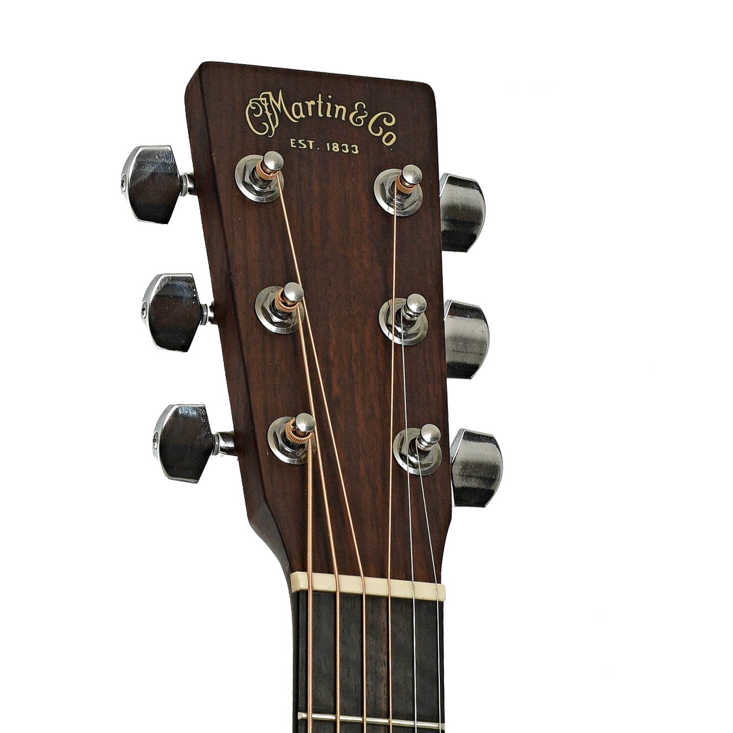 Headstock of Martin GPC 16 Special Acoustic Electric Guitar 