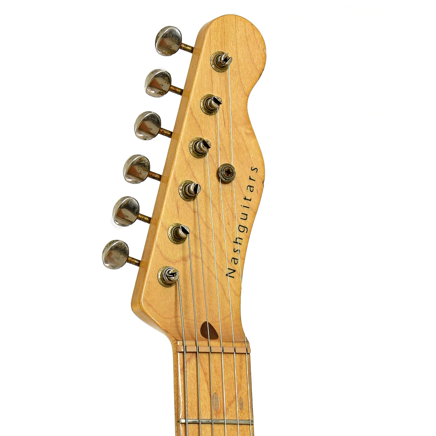 Headstock of Nash T-57 Electric Guitar