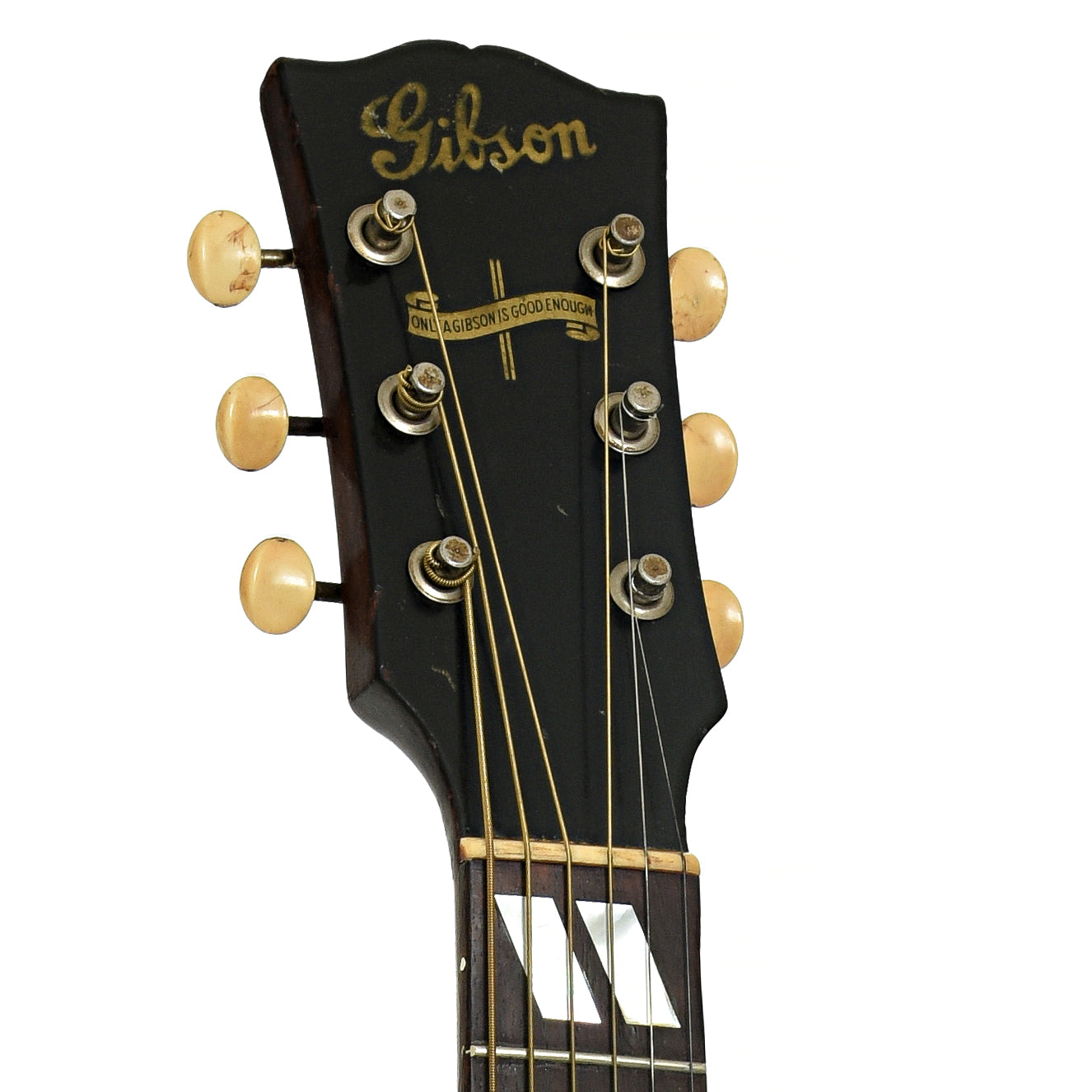 Headstock of Gibson Southern Jumbo Acoustic Guitar