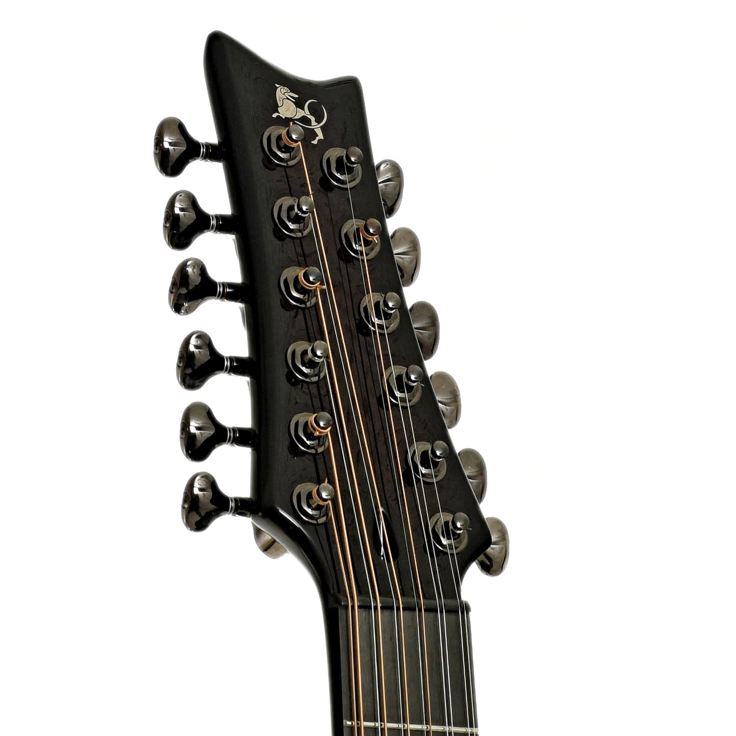 Headstock of Emerald X20-12 12-String Guitar