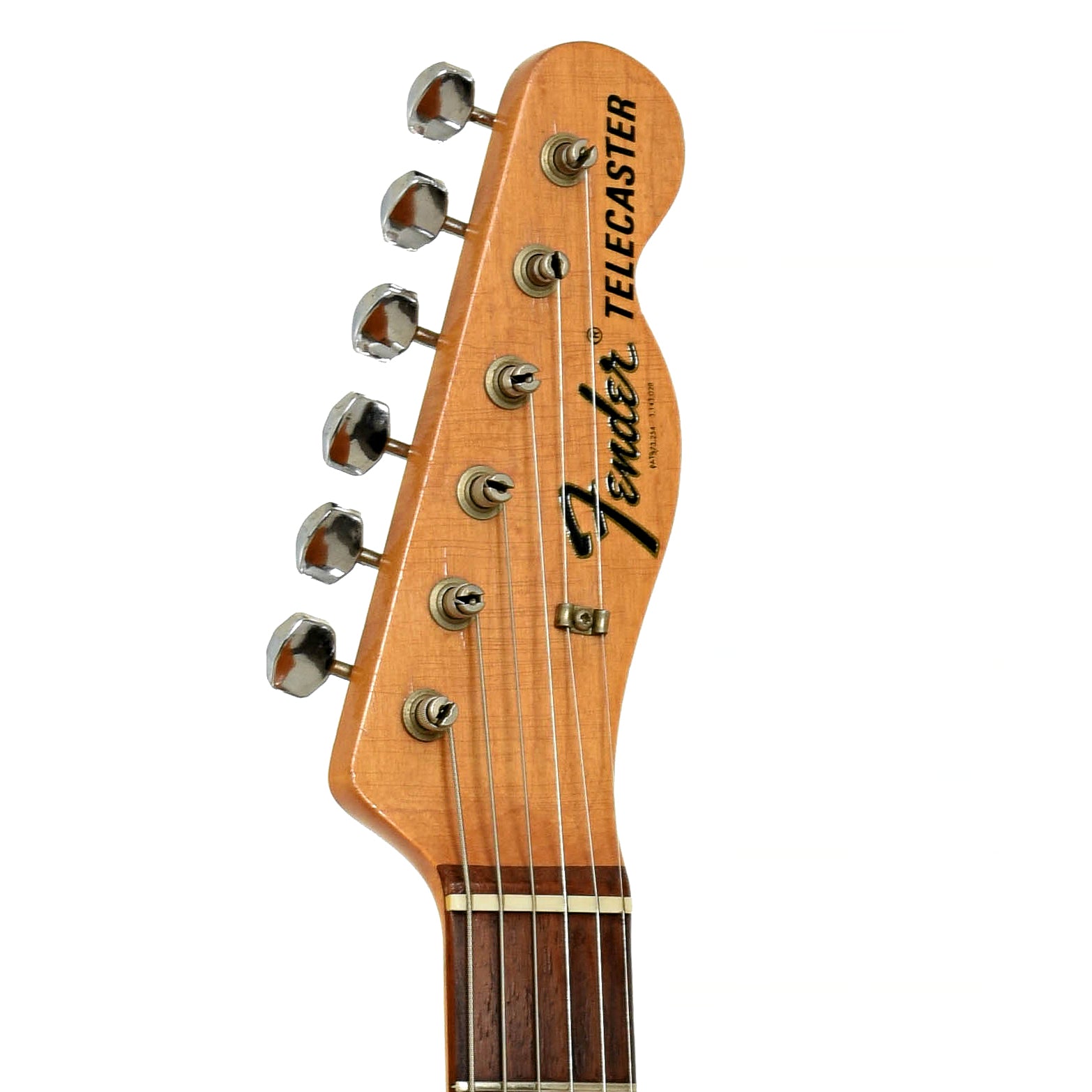 Headstock of Fender Telecaster Electric Guitar