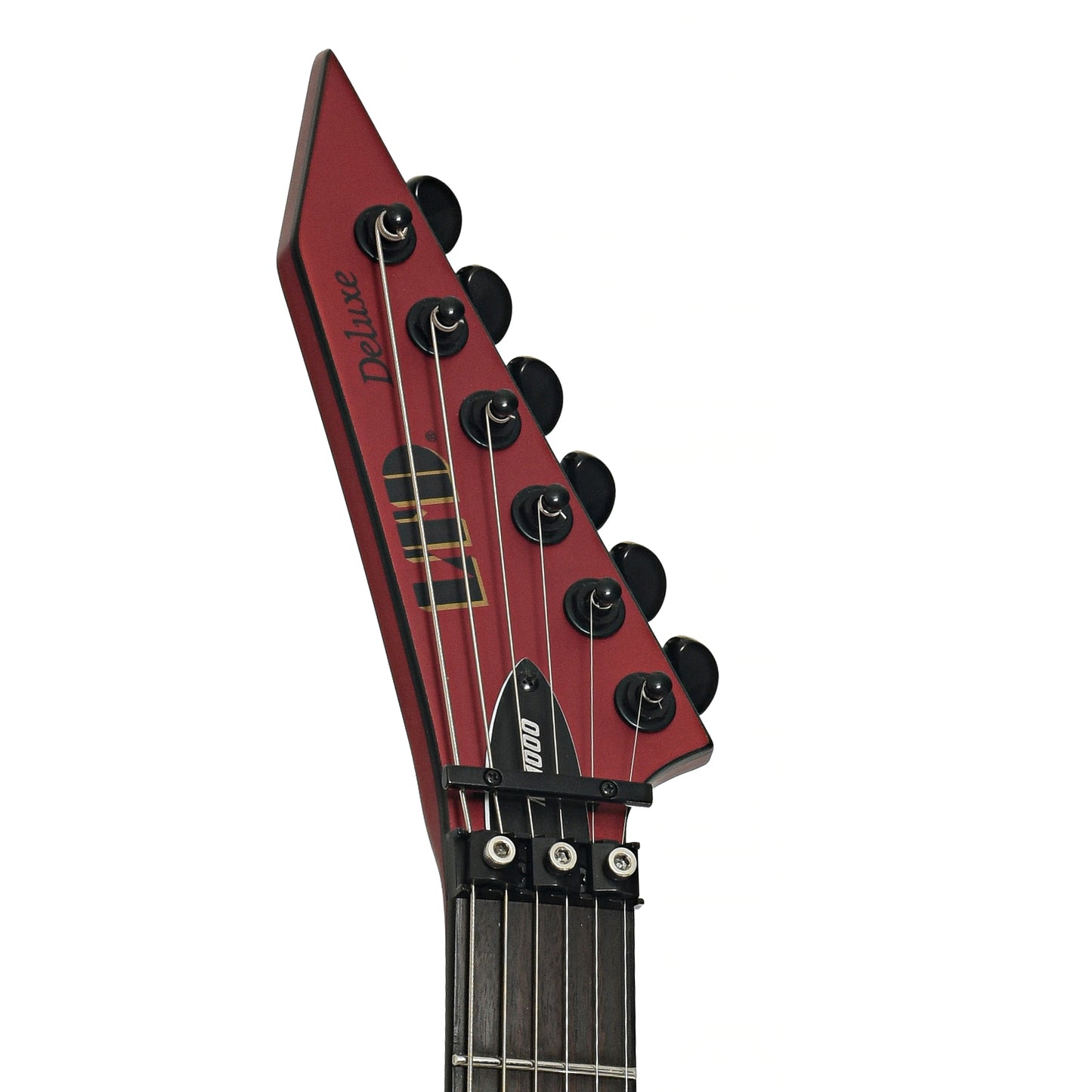 Headstock of ESP LTD M-1000 Electric Guitar