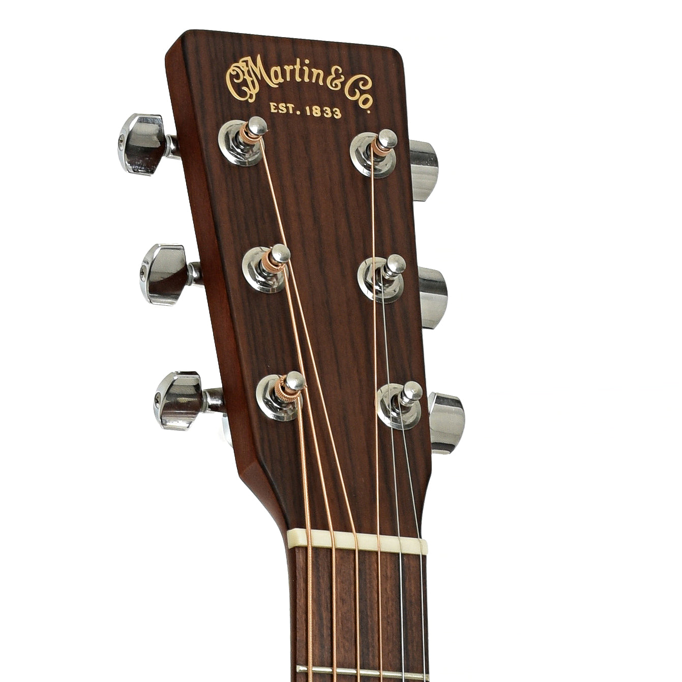 Headstock of Martin DSR Custom Acoustic Guitar 