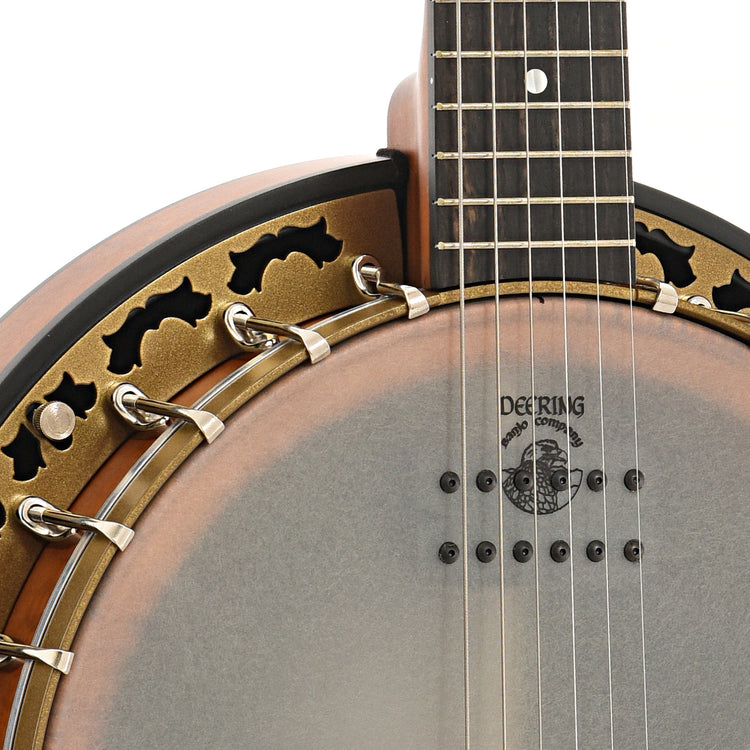 Pickup of Deering Phoenix 6-String Acoustic-Electric Banjo 