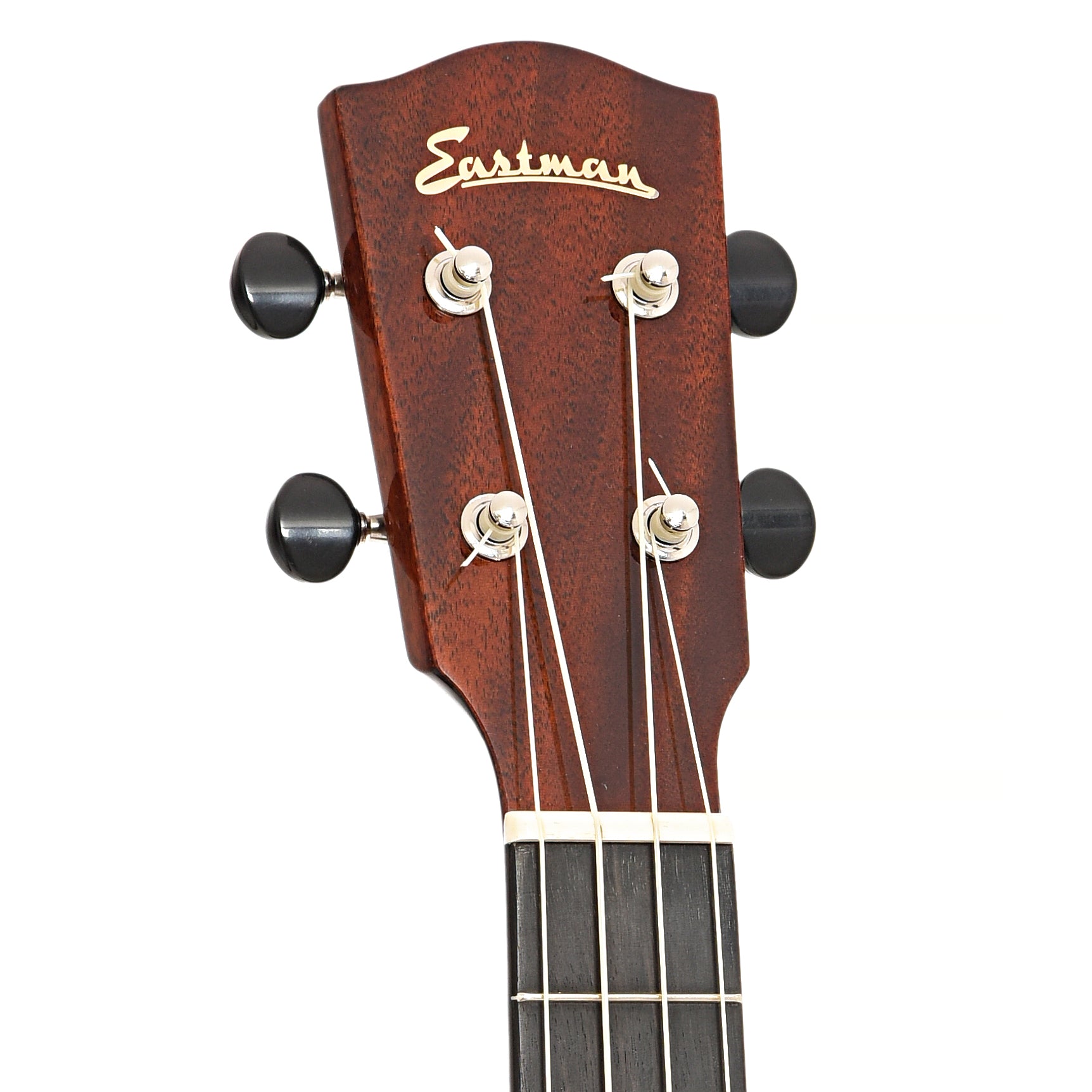 Front headstock of Eastman EU3T Tenor Ukulele
