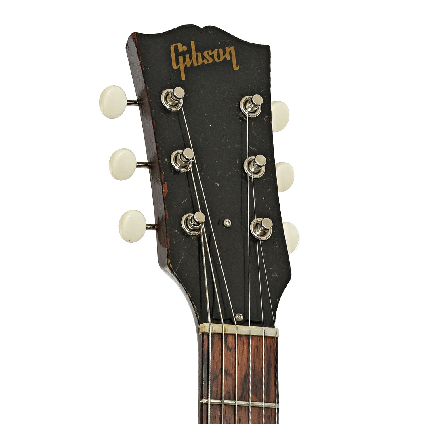 Headstock of Gibson ES-125TCD Hollowbody Electric Guitar