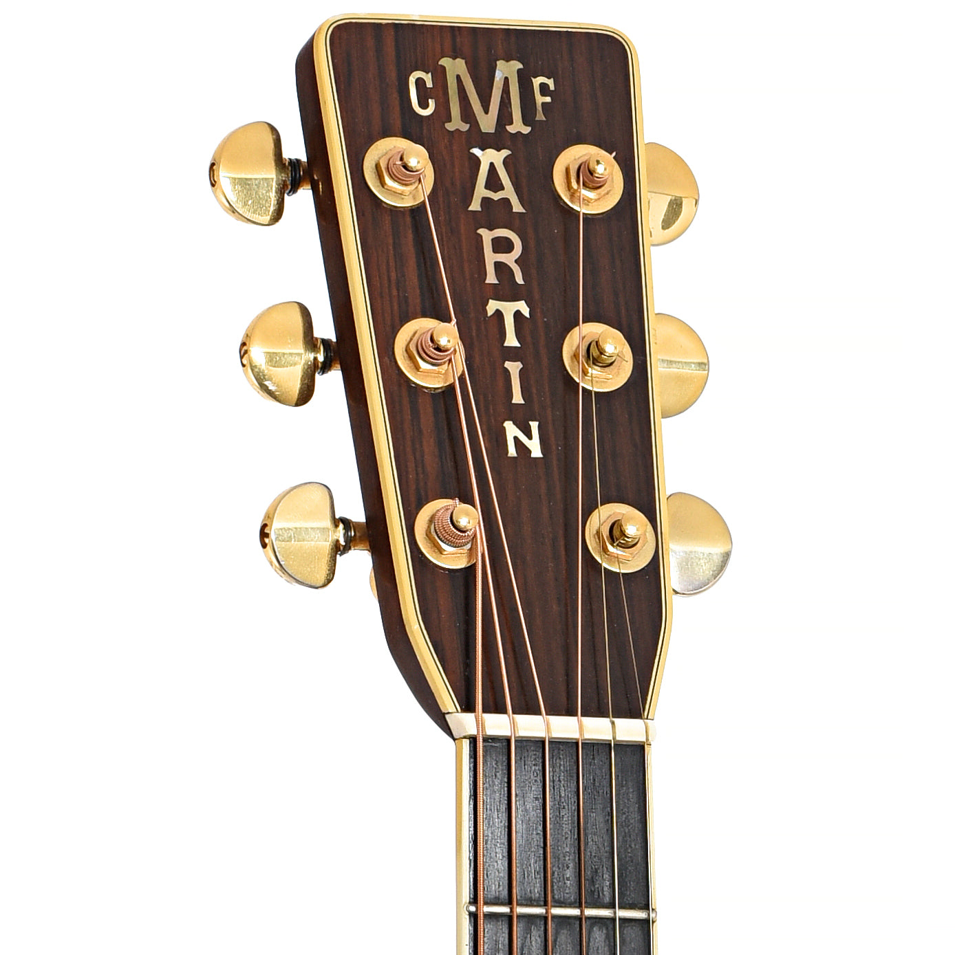 Front headstock of Martin D-41 Acoustic