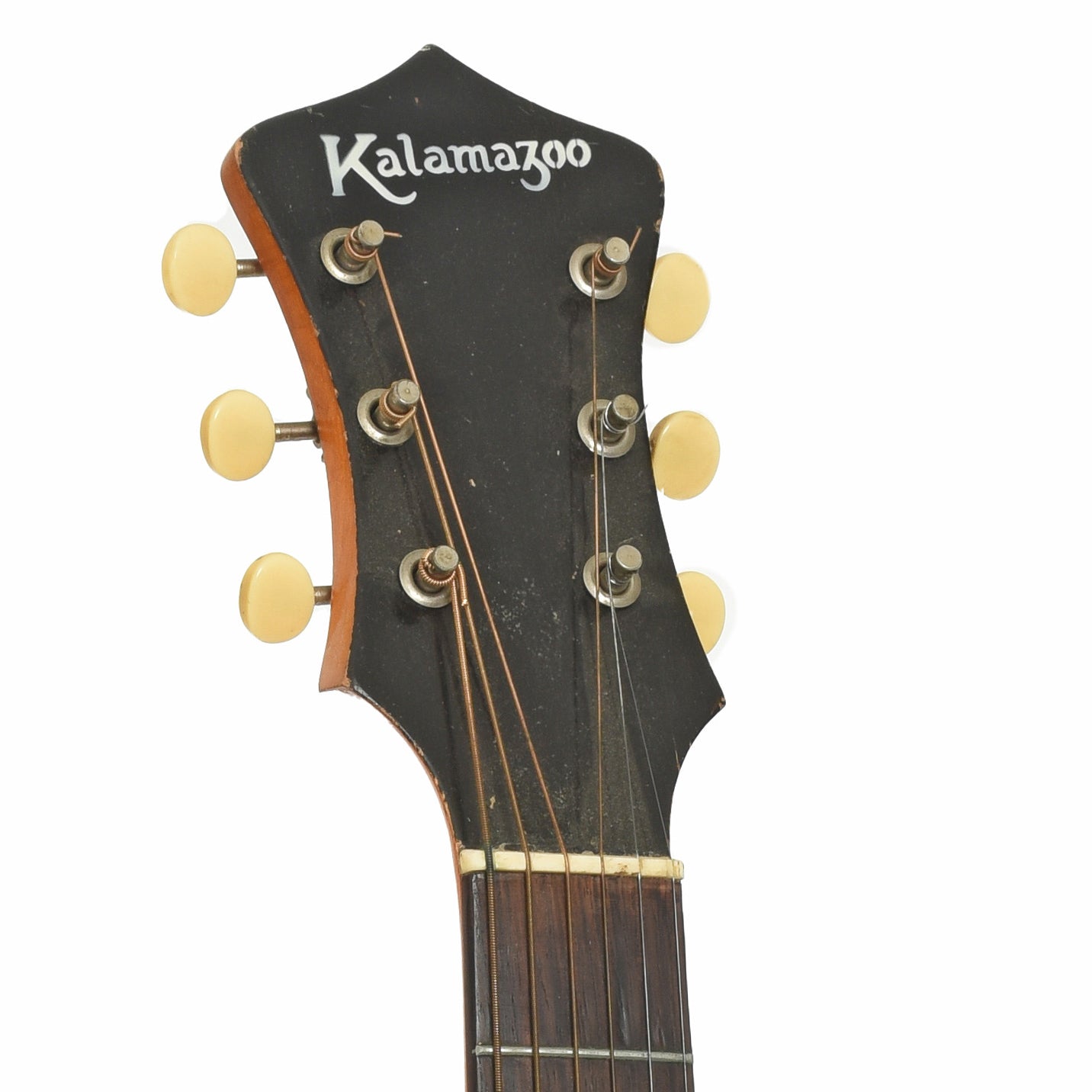 Headstock of Kalamazoo KG-22 Archtop Acoustic Guitar