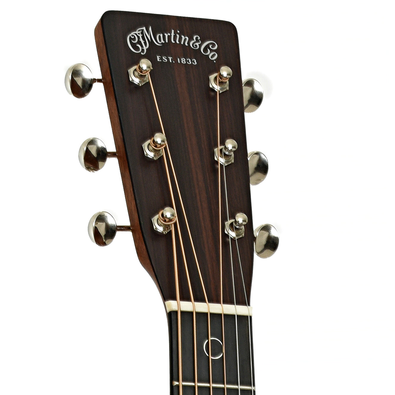 Headstock of Martin D-18 Molly Tuttle Guitar