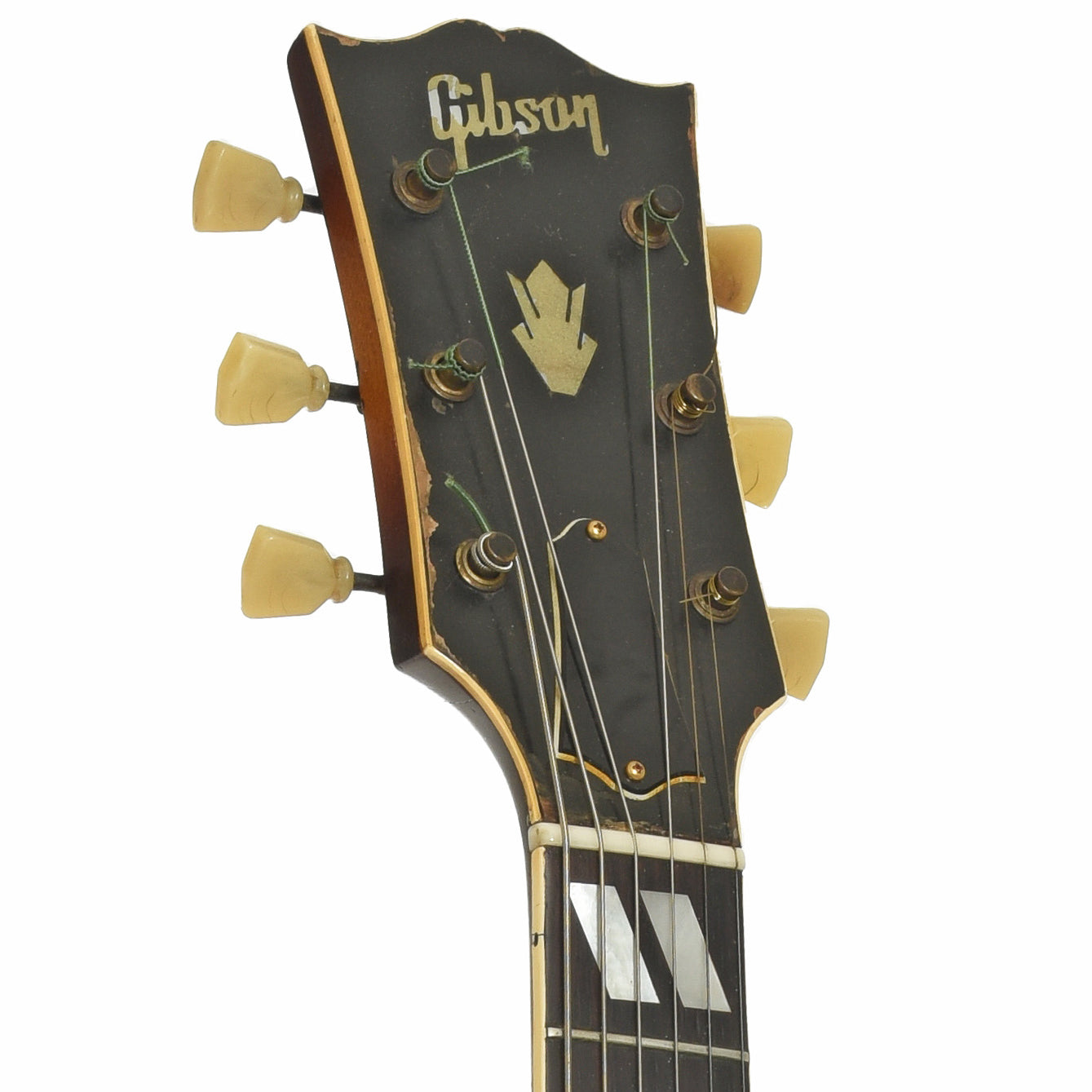 Headstock of Gibson L-12P Archtop Guitar