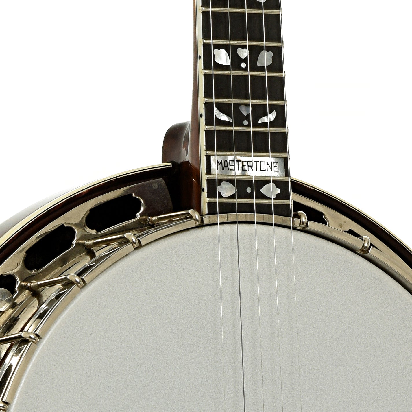 Front neck joint of Earl Scruggs Standard Resonator Banjo