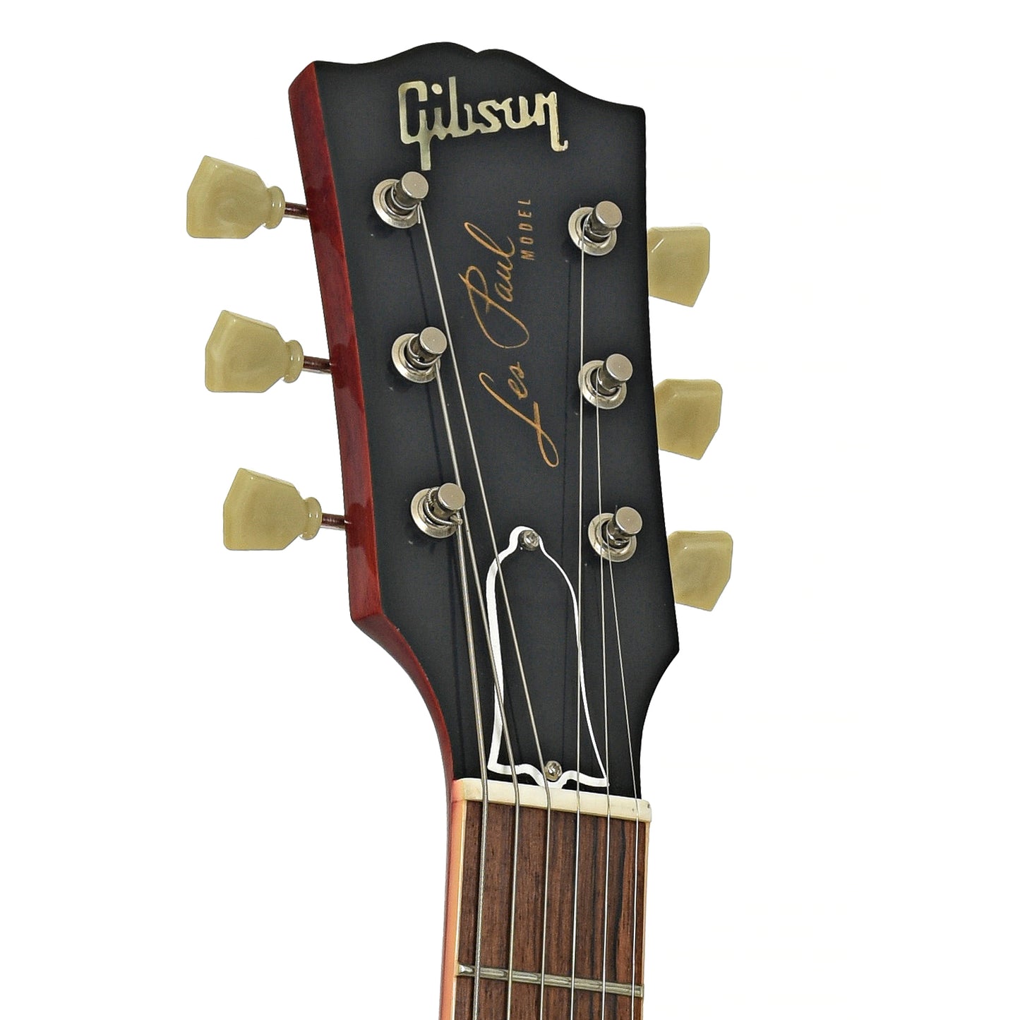Headstock of Gibson Les Paul Standard R9 1959 Reissue Electric Guitar 