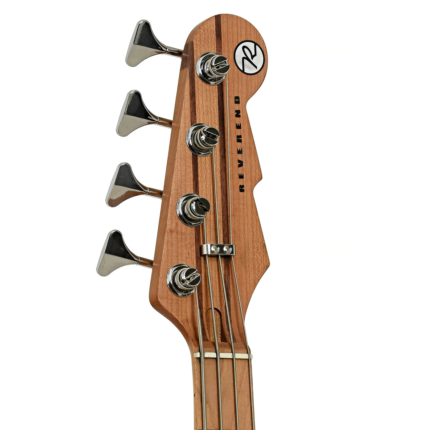 Headstock of Reverend Mercalli 4 Bass 