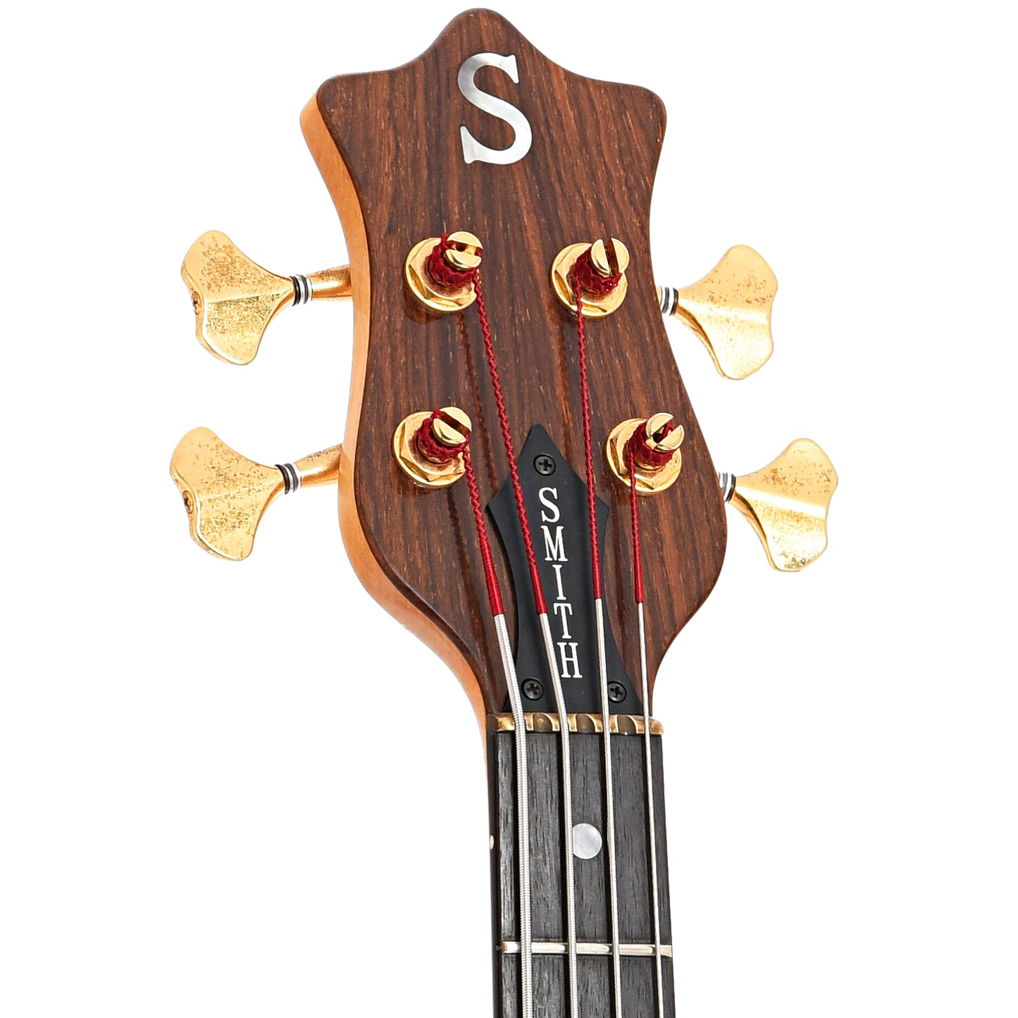Front headstock of Ken Smith BSR4 Elite 4-String Electric Bass