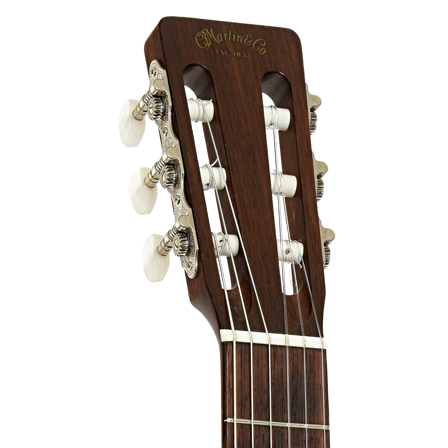 Headstock of Martin 00-18C Classical Acoustic Guitar