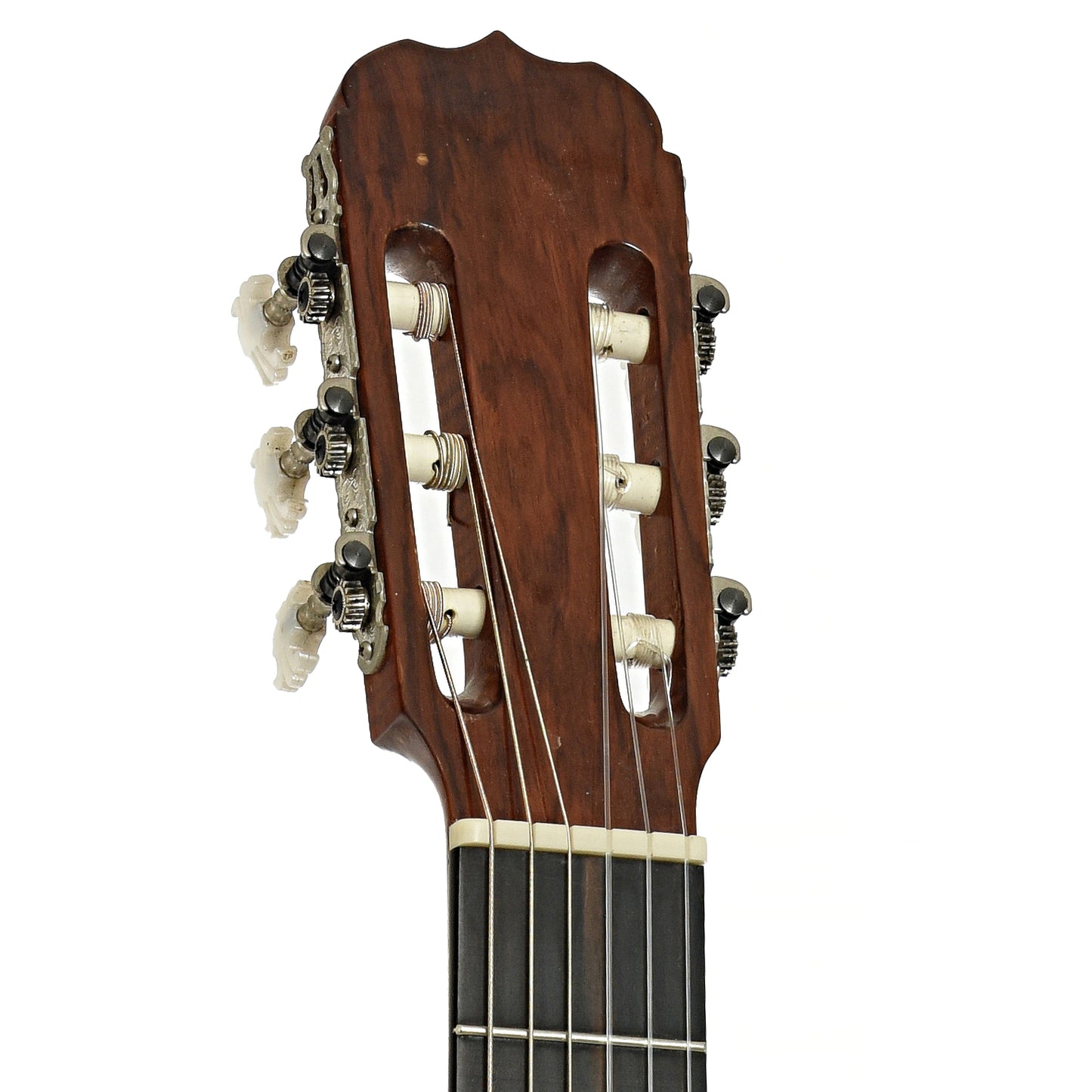 Headstock of Jorge Montalvo Concert Classical Guitar