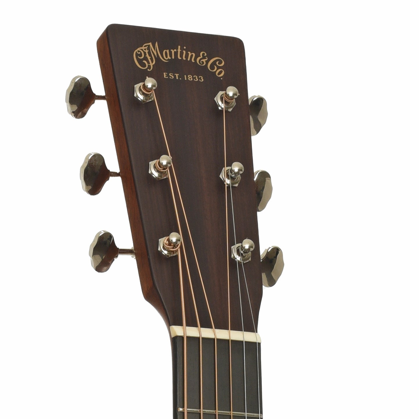 Headstock of Martin 0-18 Custom Shop Acoustic Guitar