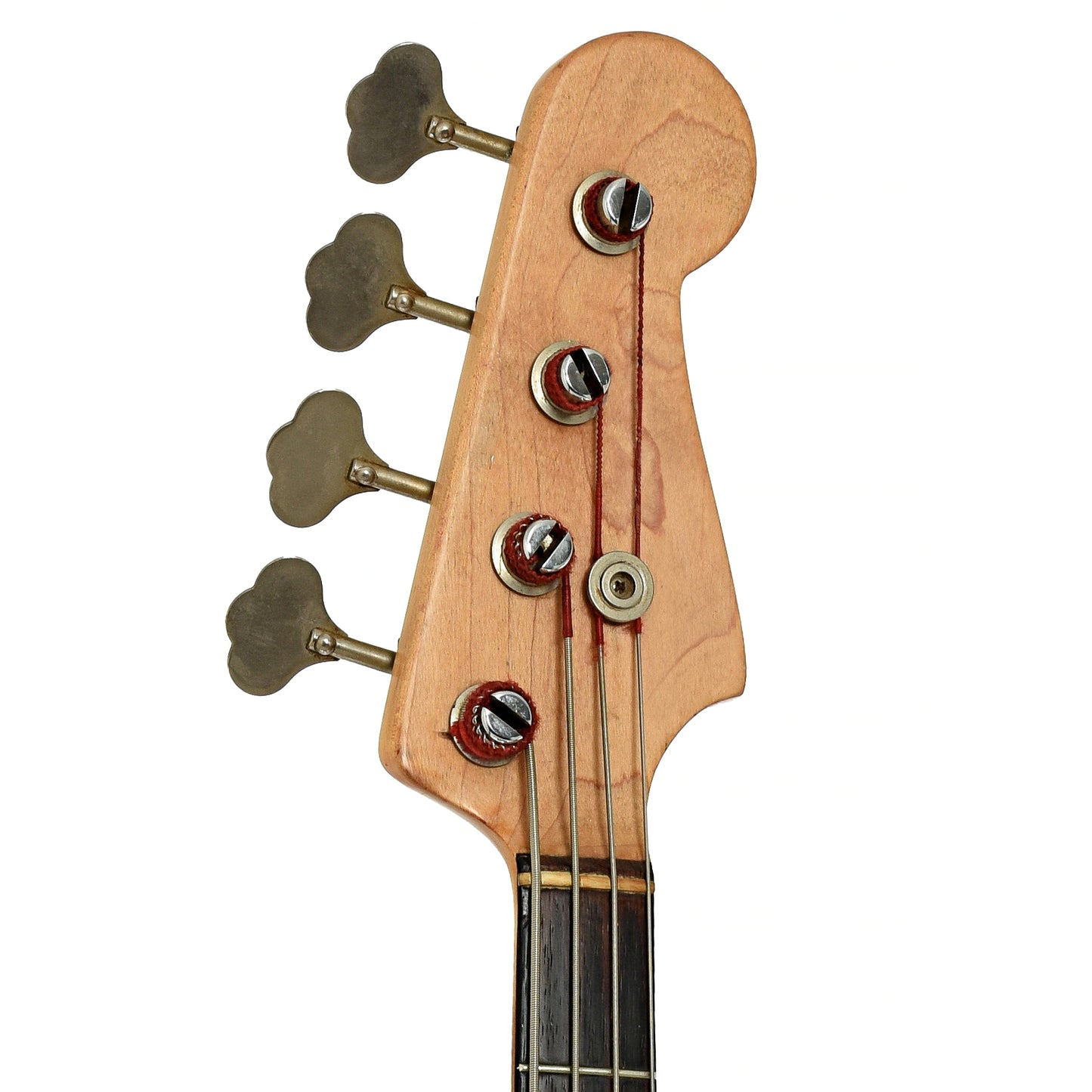 Headstock of Fender Jazz Electric Bass
