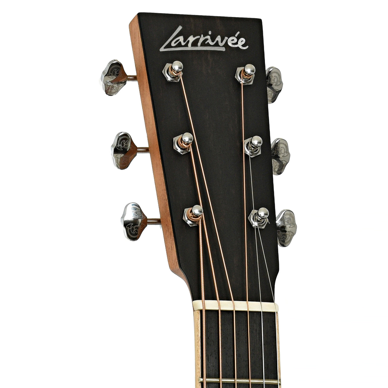 Headstock of Larrivee 000-40R Legacy Series Acoustic