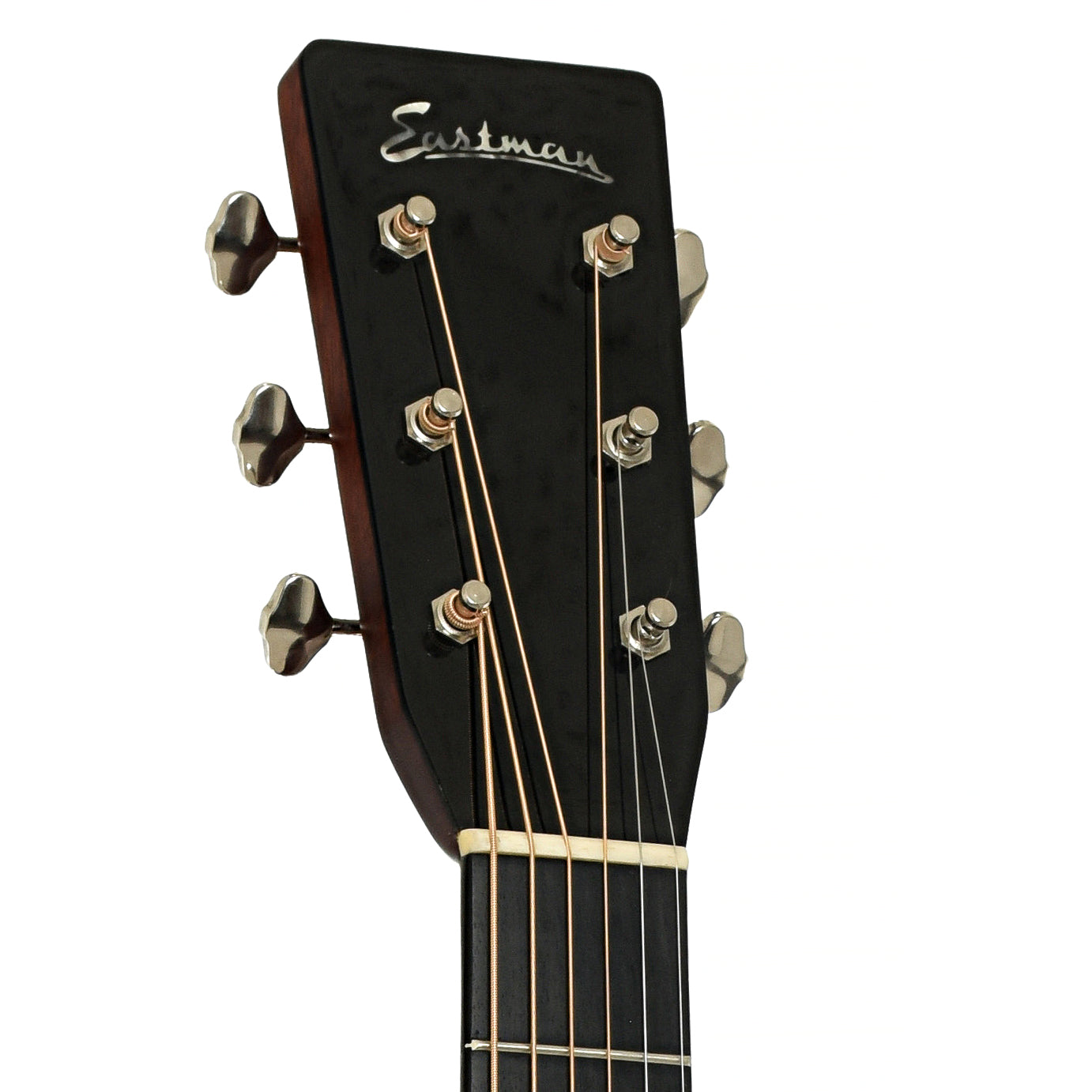 Headstock of Eastman E10D -TC Dreadnought Acoustic Guitar