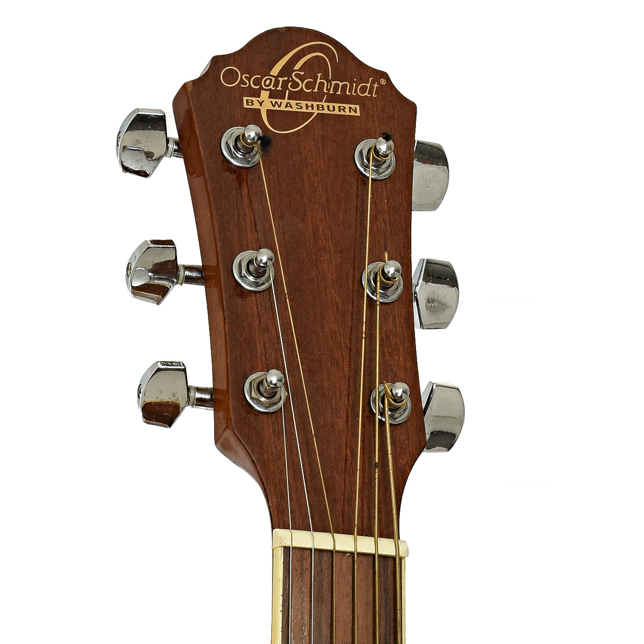 Headstock of Oscar Schmidt by Washburn OG2NLH