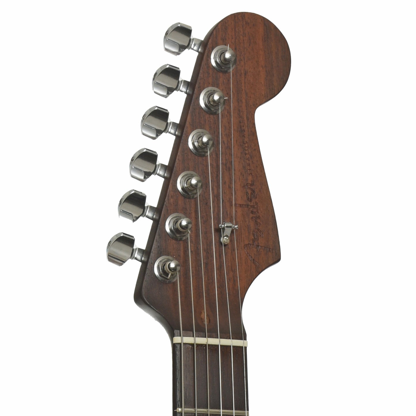 Headstock of Fender Limited Edition American Standard Stratocaster w/ Rosewood Neck Electric Guitar