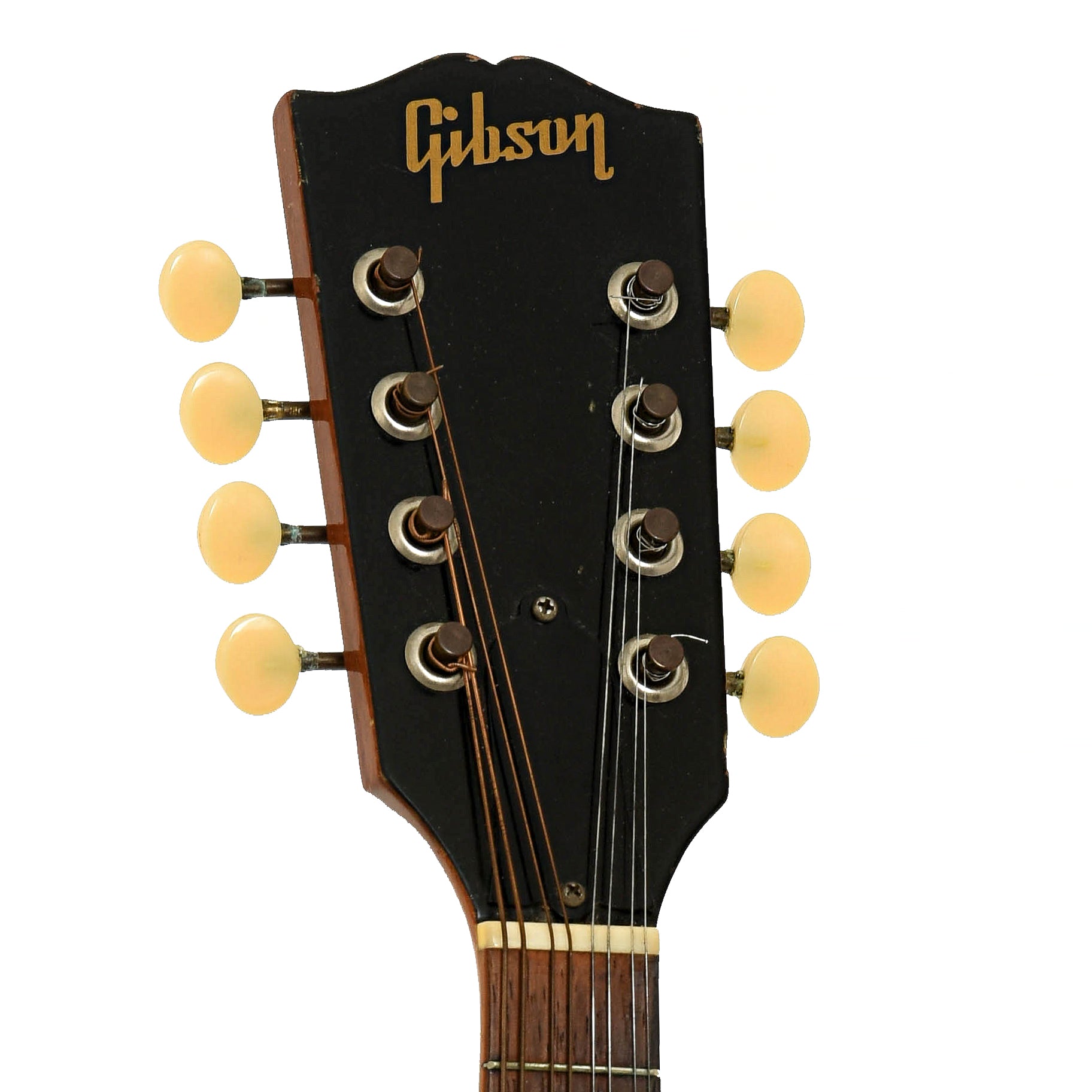 Headstock of Gibson A-40 Mandolin