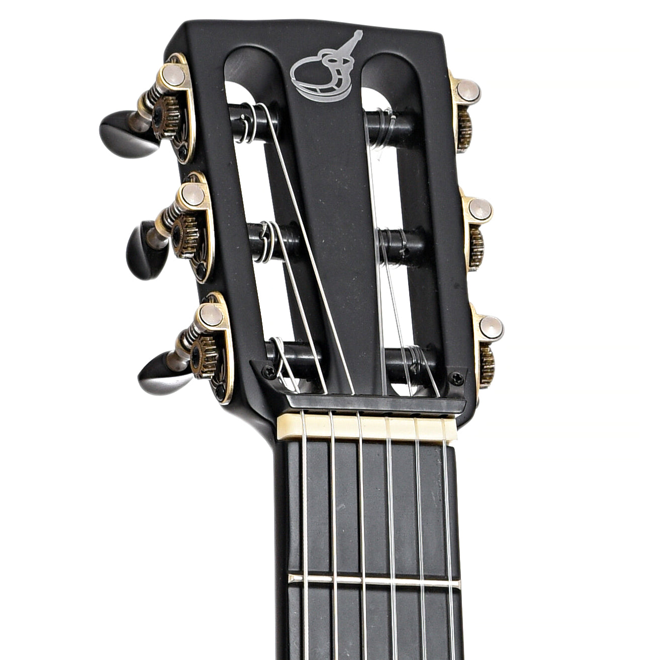 Front headstock of Journey OC660 Classical Travel Guitar